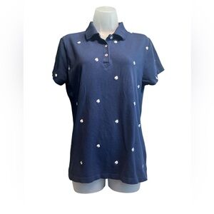 Ladies Notre Dame Lady Irish by Peter Millar Polo Size Large